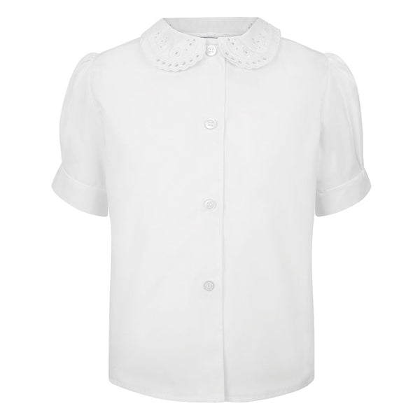 【BAON】24FW★ [BAONHAUS] Pocket Round Collar Cotton JK Friller White Polka Dot Print Detachable Collar | Vintage